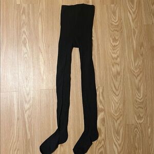 NWOT. The Children's Place Black Glitter Tights, size 8-10